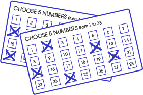 Picking your own numbers